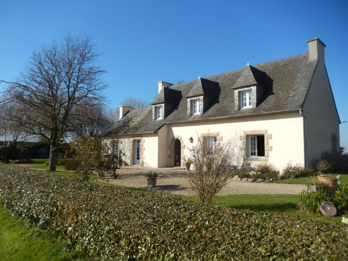 Le Tregonnec, Pres De Morlaix, Roscoff Bed and Breakfast Plouvorn Exteriör bild